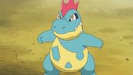 Croconaw as seen in the anime (Image via The Pokemon Company)